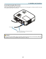 Предварительный просмотр 35 страницы NEC NP305 User Manual