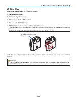 Предварительный просмотр 49 страницы NEC NP305 User Manual