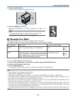 Предварительный просмотр 51 страницы NEC NP305 User Manual