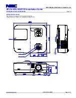 Preview for 3 page of NEC NP310 Series Installation Manual