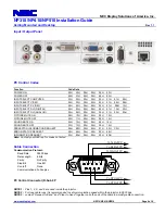 Preview for 6 page of NEC NP310 Series Installation Manual