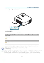 Preview for 37 page of NEC NP3150 Series User Manual