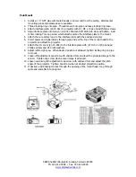 Предварительный просмотр 2 страницы NEC NP3150CM Installation And Assembly Manual