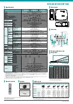 Предварительный просмотр 2 страницы NEC NP3200 Installation