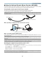 Preview for 39 page of NEC NP40 User Manual