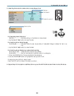 Предварительный просмотр 42 страницы NEC NP40 User Manual