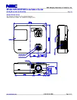 Preview for 3 page of NEC NP400 Series Installation Manual