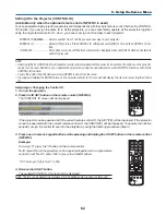 Preview for 71 page of NEC NP400 Series User Manual