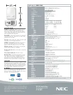 Preview for 2 page of NEC NP4000 Specifications