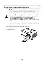 Предварительный просмотр 31 страницы NEC NP4001/NP4000 User Manual