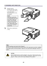 Предварительный просмотр 32 страницы NEC NP4001/NP4000 User Manual