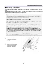 Предварительный просмотр 39 страницы NEC NP4001/NP4000 User Manual