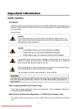 Preview for 3 page of NEC NP4001 User Manual