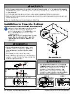 Preview for 4 page of NEC NP40CM Installation And Assembly Manual
