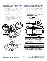 Предварительный просмотр 8 страницы NEC NP40CM Installation And Assembly Manual