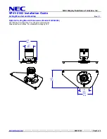 Предварительный просмотр 5 страницы NEC NP41 - TECHNISCHE DATEN Installation Manual