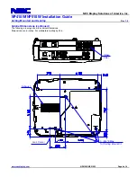 Предварительный просмотр 4 страницы NEC NP410W WXGA Installation Manual