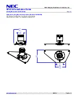 Предварительный просмотр 5 страницы NEC NP43 Series Installation Manual