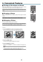 Предварительный просмотр 39 страницы NEC NP43 Series User Manual