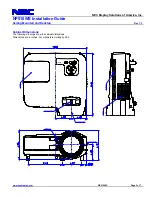 Предварительный просмотр 3 страницы NEC NP510WS Series Installation Manual