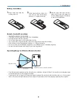 Предварительный просмотр 16 страницы NEC NP60 - CEILING PLATE User Manual