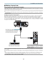 Предварительный просмотр 20 страницы NEC NP60 - CEILING PLATE User Manual