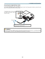 Предварительный просмотр 23 страницы NEC NP60 - CEILING PLATE User Manual