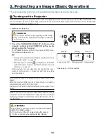 Предварительный просмотр 24 страницы NEC NP60 - CEILING PLATE User Manual