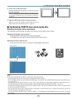 Предварительный просмотр 34 страницы NEC NP60 - CEILING PLATE User Manual