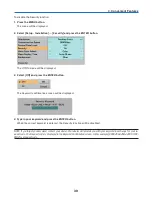 Предварительный просмотр 38 страницы NEC NP60 - CEILING PLATE User Manual