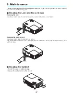 Предварительный просмотр 55 страницы NEC NP60 - CEILING PLATE User Manual