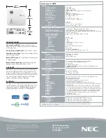 Preview for 2 page of NEC NP600 XGA Brochure