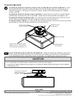 Предварительный просмотр 10 страницы NEC NP600CM Installation And Assembly Manual