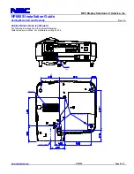 Preview for 4 page of NEC NP600S Series Installation Manual