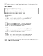 Preview for 4 page of NEC NP64 Series User'S Manual Supplement