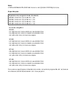 Preview for 12 page of NEC NP64 Series User'S Manual Supplement