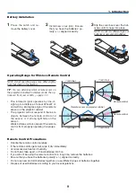 Предварительный просмотр 23 страницы NEC NP901W User Manual