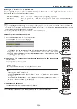 Предварительный просмотр 128 страницы NEC NP901W User Manual