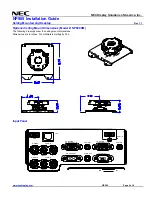 Preview for 5 page of NEC NP905 - XGA LCD Projector Installation Manual