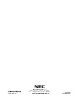 Preview for 30 page of NEC NVM-Professional User Manual