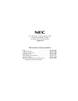 Preview for 21 page of NEC NVM-Server XL Instructions For Installing And Activating