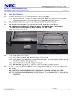 Preview for 3 page of NEC OL-V323-2 Installation Manual