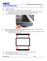 Предварительный просмотр 3 страницы NEC OL-V463 Installation Manual