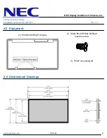 Предварительный просмотр 2 страницы NEC OLP-404 Installation Manual