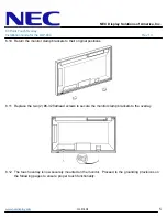 Предварительный просмотр 5 страницы NEC OLP-404 Installation Manual