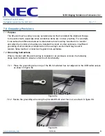Предварительный просмотр 6 страницы NEC OLP-404 Installation Manual