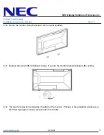 Preview for 5 page of NEC OLP-484 Installation Manual