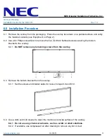 Preview for 3 page of NEC OLR-651 Installation Manual