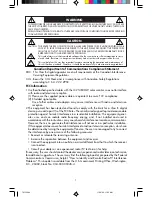 Preview for 3 page of NEC P1250 - MultiSync Plus - 21" CRT Display User Manual