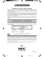 Preview for 60 page of NEC P1250 - MultiSync Plus - 21" CRT Display User Manual